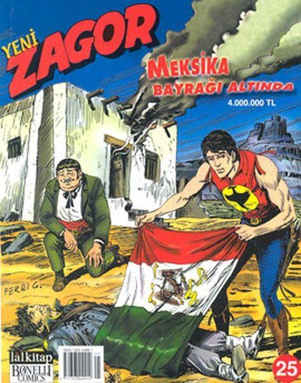 Yeni Zagor Meksika Bayrağı Altında Sayı: 25 - Lal - Image 1