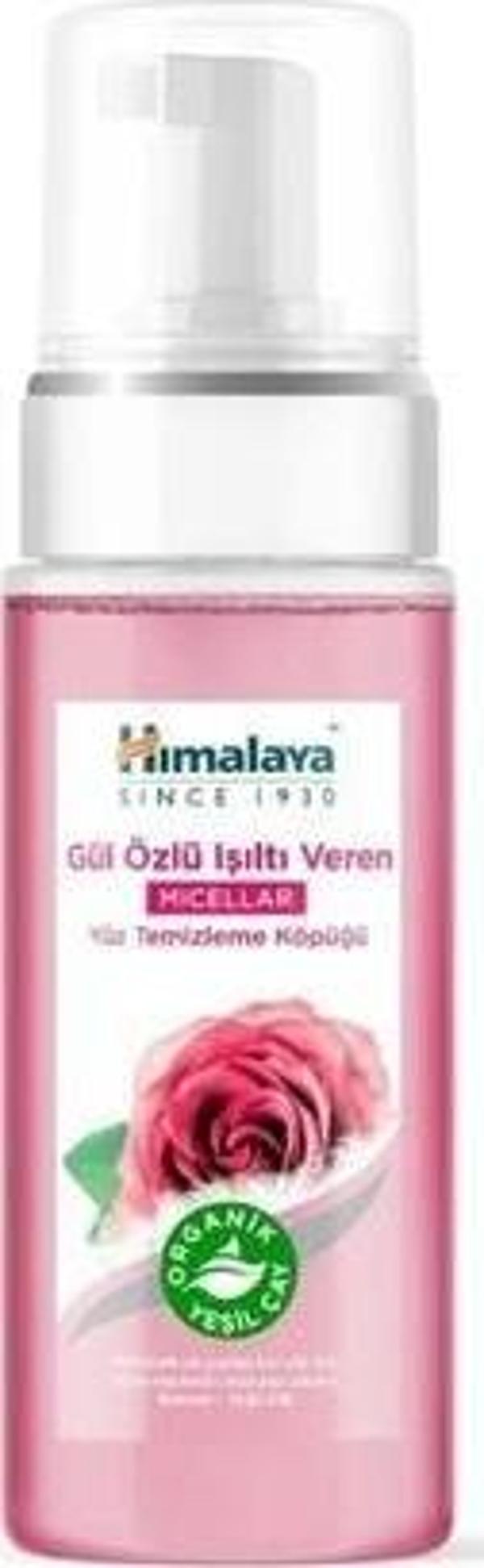 Himalaya Gül Özlü Işıltı Veren Micellar Yüz Temizleme Köpüğü 150 ML - Image 1