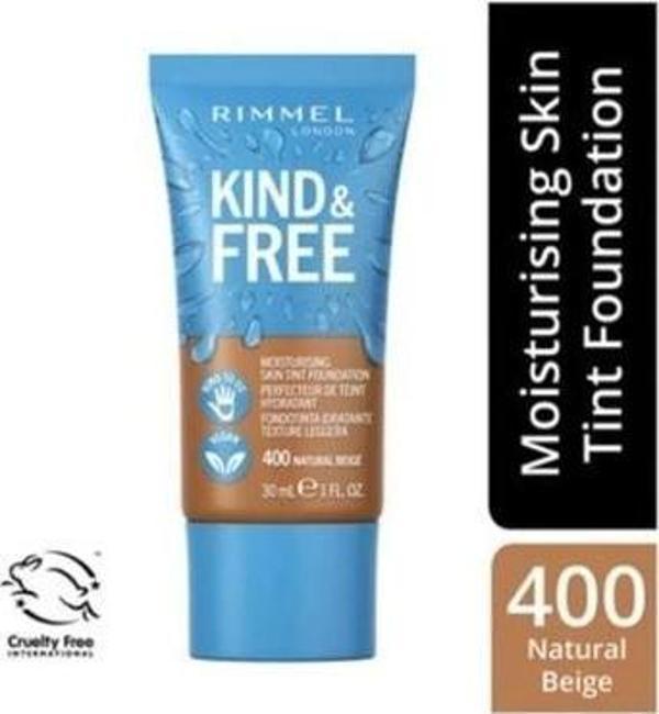 Rimmel London Kind Free Foundation 400 Natural Beige - Image 1