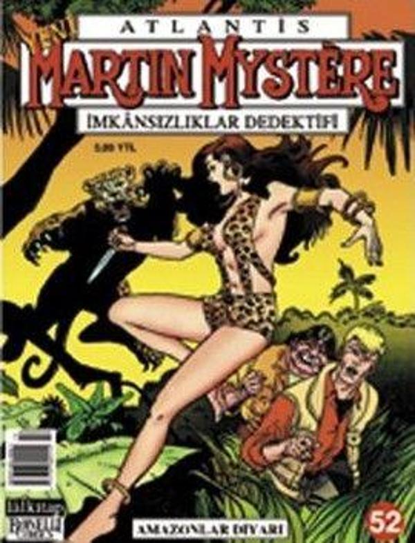Yeni Atlantis Sayı: 52 Amazonlar Diyarı Martin Mystere İmkansızlıklar Dedektifi - Lal - Image 1
