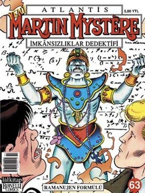 Atlantis Martin Mystere İmkansızlıklar Dedektifi Yeni Seri Sayı: 63 - Ramanujen Formülü - Lal - Image 1