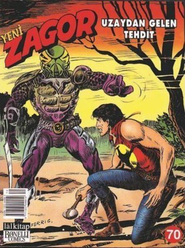 Yeni Zagor Sayı: 70 Uzaydan Gelen Tehdit - Lal - Image 1