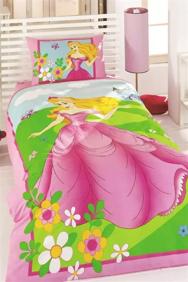 Kristal Ranforce Tek Kişilik Genç Nevresim Takımı - Ece - Image 1