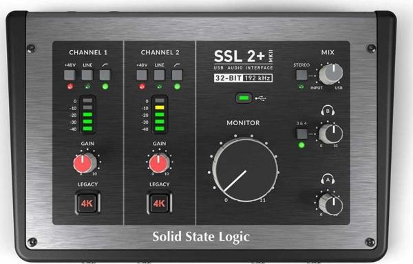 Solid State Logic SSL2+ MK2 32 Bit Windows - Mac Uyumlu Profesyonel Ses Kartı - Image 1