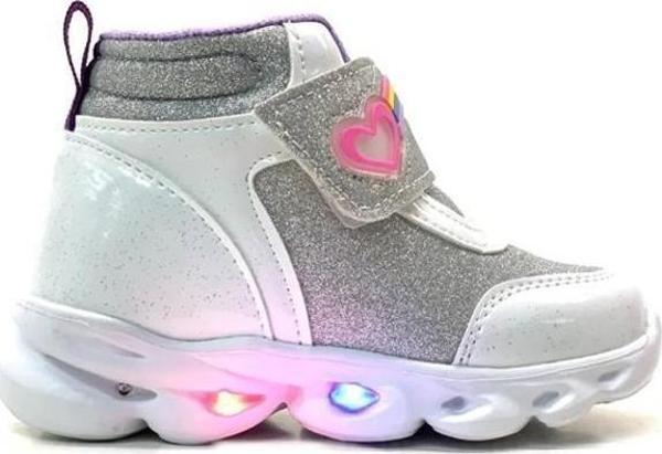Cool Linda Kız Çocuk Bebe Işıklı Günlük Spor Bot - Image 1