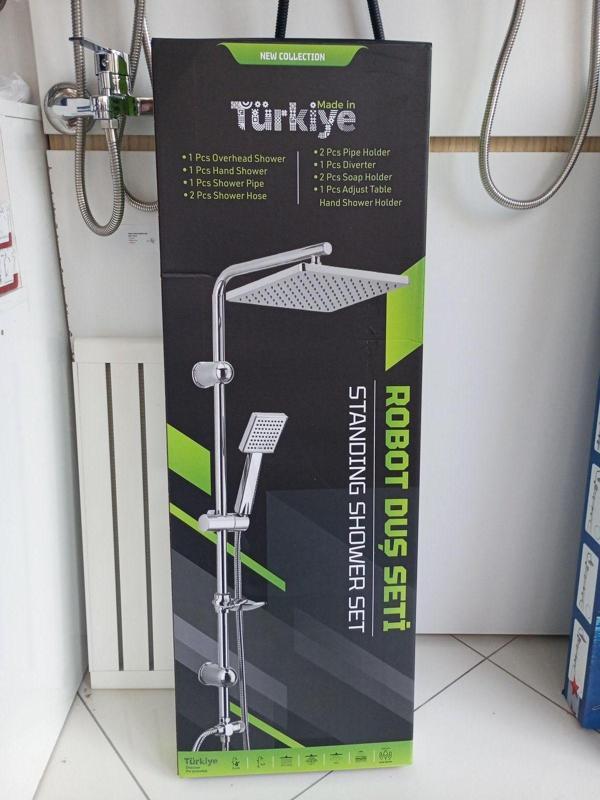 Harmonica Siyah Robot Duş Seti  - Image 1