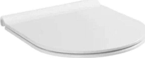 Turkuaz Bella 48 Slim Yavaş Kapanan Çek-Çıkar Kapak Duroplast (Uf) Beyaz - Image 1