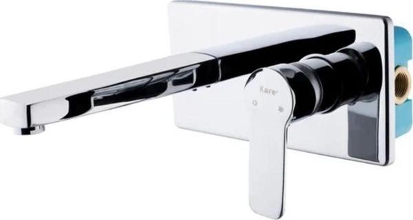 Kare Batarya Ankastre Lavabo Bataryası Krom - Image 1