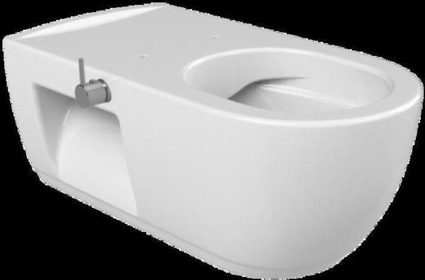 Turkuaz City Engelli Rimless Entegre Ara Musluklu Asma Klozet  - Image 1