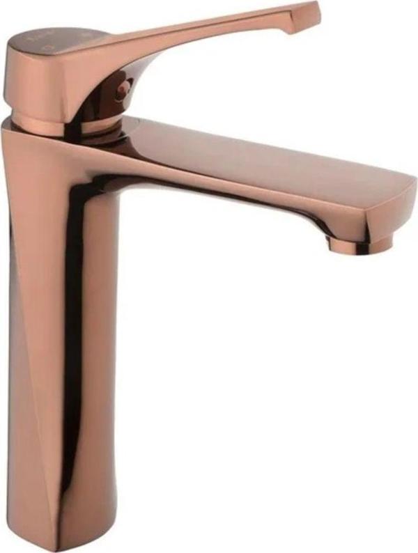 Kare Batarya Platin Mix Lavabo Bataryası Rose - Image 1