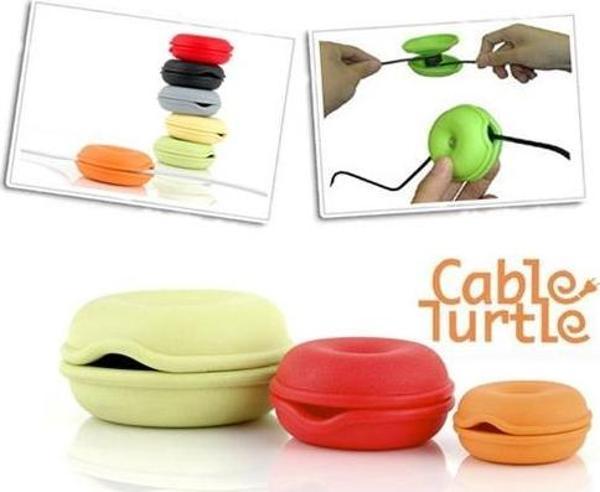 3B Trend Turtle Cable Kablo Toparlayıcı 3 Boy Toparlayıcı Kablo Düzenleyici Toparlayıcı - Image 1