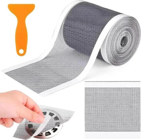 3B Trend 4 Metre 12 cm Çok Amaçlı Süzgeç Bant Gider Süzgeci ve Sineklik Yaması Tamir Kiti - Image 1