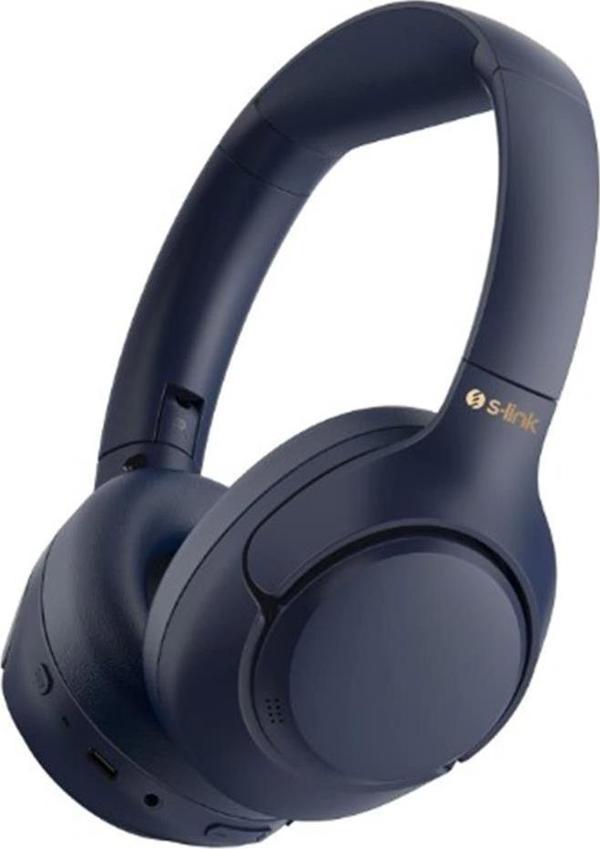 S-link DOOB Lacivert Hybrid ANC Bluetooth Kulaklık - Image 1