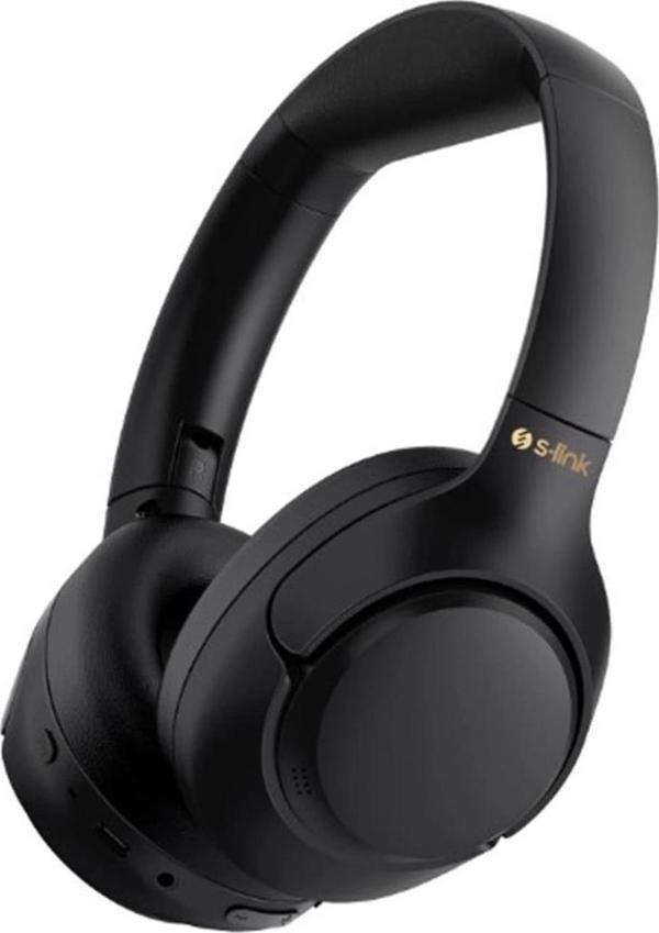 S-link DOOB Siyah Hybrid ANC Bluetooth Kulaklık - Image 1