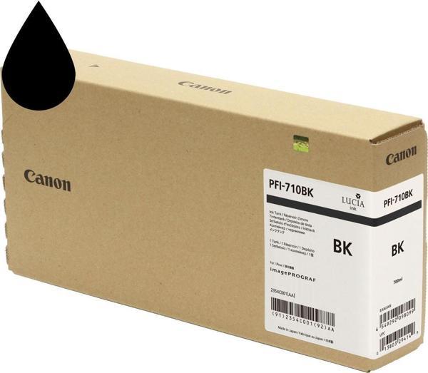 Canon PFI-710 BK (Photo Black) Fotoğraf Siyahı Plotter Orijinal Mürekkep Kartuş 700 ml. (2354C001) - Image 1