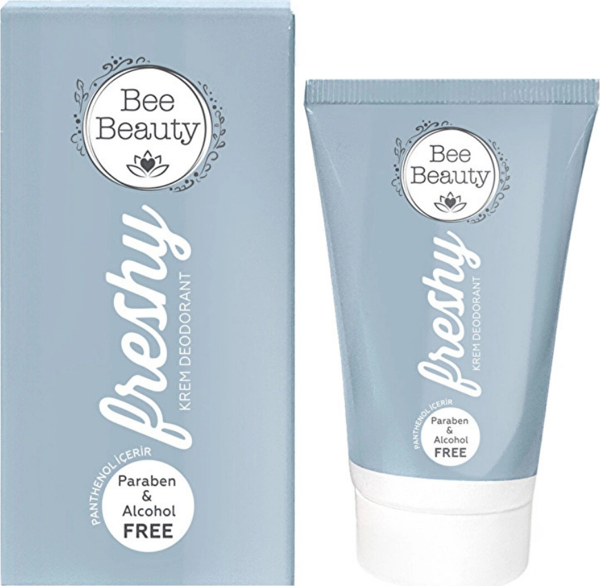 Bee Beauty Alkol ve Paraben İçermeyen Krem Deodorant 35 ml Gri - Image 1