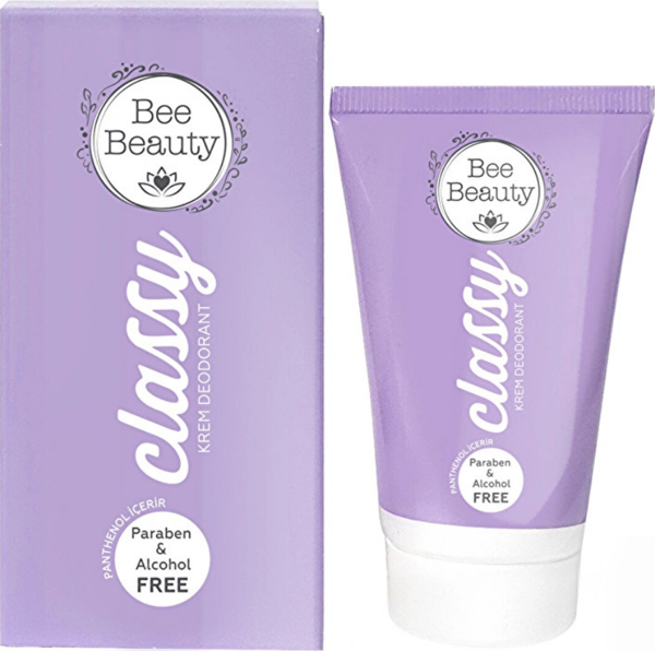Bee Beauty Alkol ve Paraben İçermeyen Krem Deodorant 35 ml Mor - Image 1