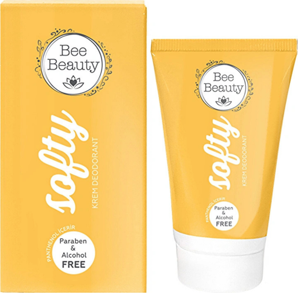 Bee Beauty Alkol ve Paraben İçermeyen Krem Deodorant 35 ml Sarı - Image 1