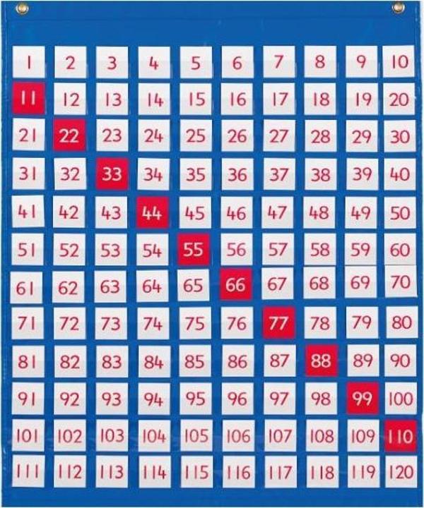 EDX 120 Pocket Chart - Image 1