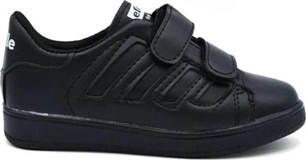 Unisex Kids Bebek Çocuk  Spor Ayakkabı Sneakers Okul Ayakkabısı 1021-101-0008 Siyah-27 - Image 1