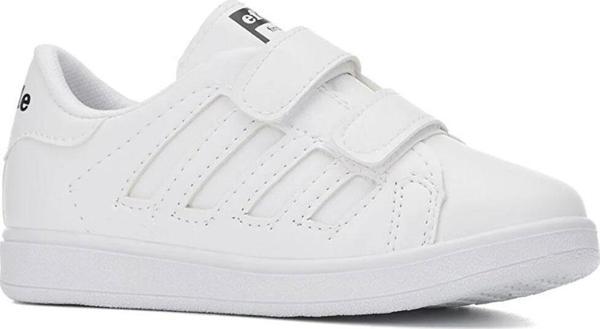 Unisex Kids Bebek Çocuk  Spor Ayakkabı Sneakers Okul Ayakkabısı 1021-101-0008 Beyaz-28 - Image 1