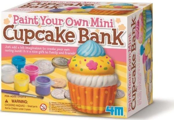 Cupcake Kumbara Tasarla ve Boya Oyun Seti 4700 - Image 1