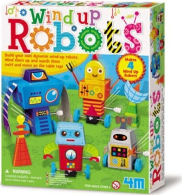 Kurmalı Oyuncak Robot Tasarımı Oyun Seti 4655 - Image 1