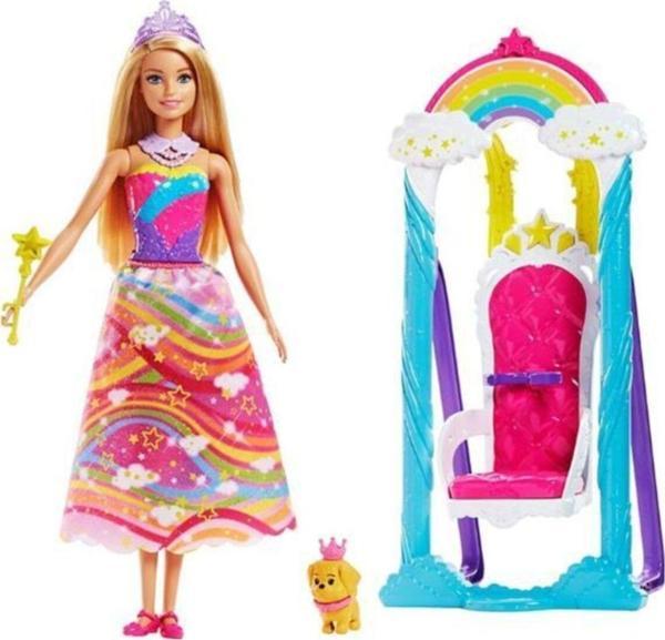 Dreamtopia Bebek Gökkuşağı Prensesi Ve Salıncağı Fjd06 - Image 1