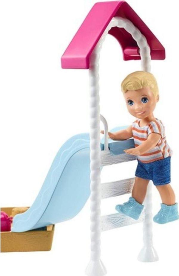 Mattel Barbie Bebek Bakıcısı Temalı Oyun Setleri FXG94-FXG96 - Image 1