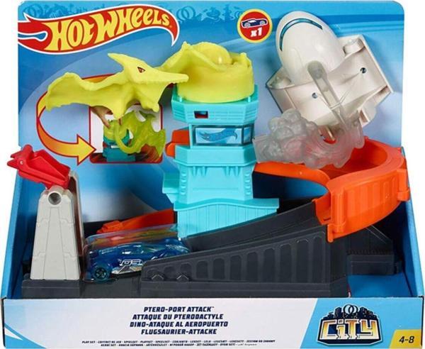 Hot Wheels Şehirde Yaratık Macerası Oyun Seti Serisi Fnb05-Gbf94 - Image 1