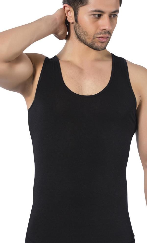 Lüx Drm 3900 Erkek Askılı Bambu 1 Adet Atlet - Image 1