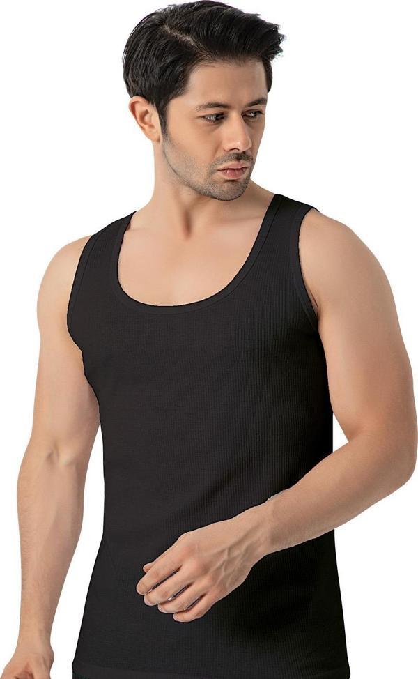 LÜX DRM 156 Erkek Fitilli Kaşkorse Atlet - Image 1