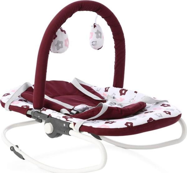 Wogard Unisex Çocuk Bordo Oyuncaklı Yıkanabilir Pedli Ana Kucağı - Image 1