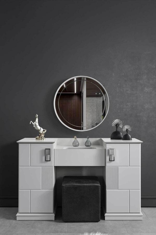 Eymense Oslo Aynalı Şifonyer - Image 1