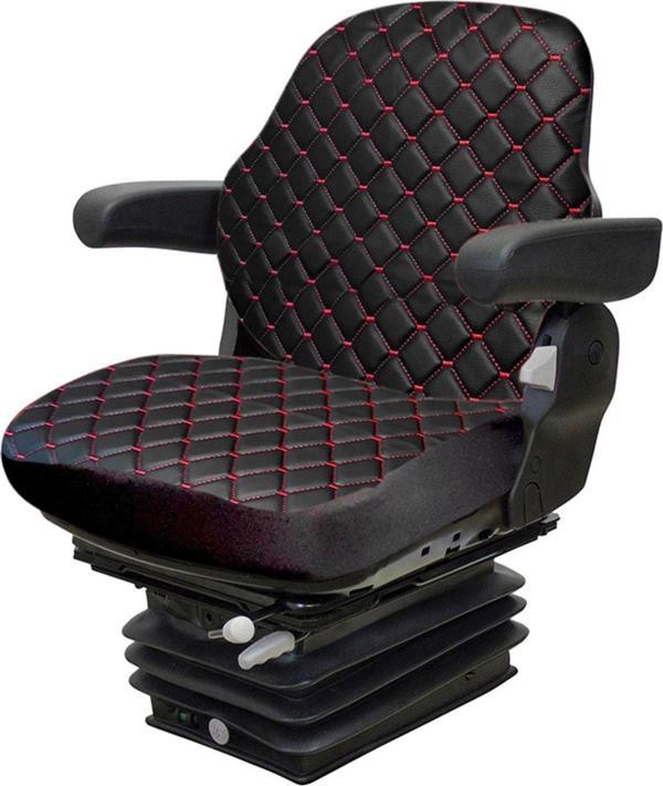 Kabinli Traktör 2 Parça Koltuk Kılıfı- Vinlex Siyah - Image 1