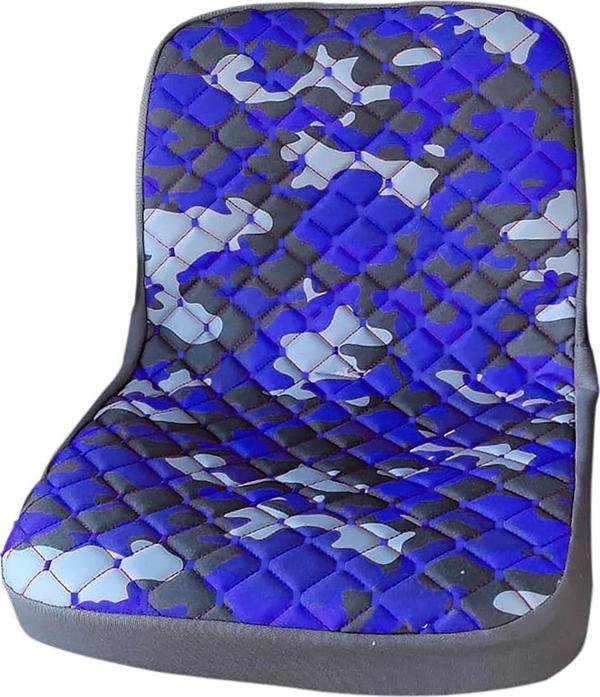 Tek Parça Traktör Koltuk Kılıfı - Mavi Kamuflaj - Ithal Impertex - Bb-863 - Image 1