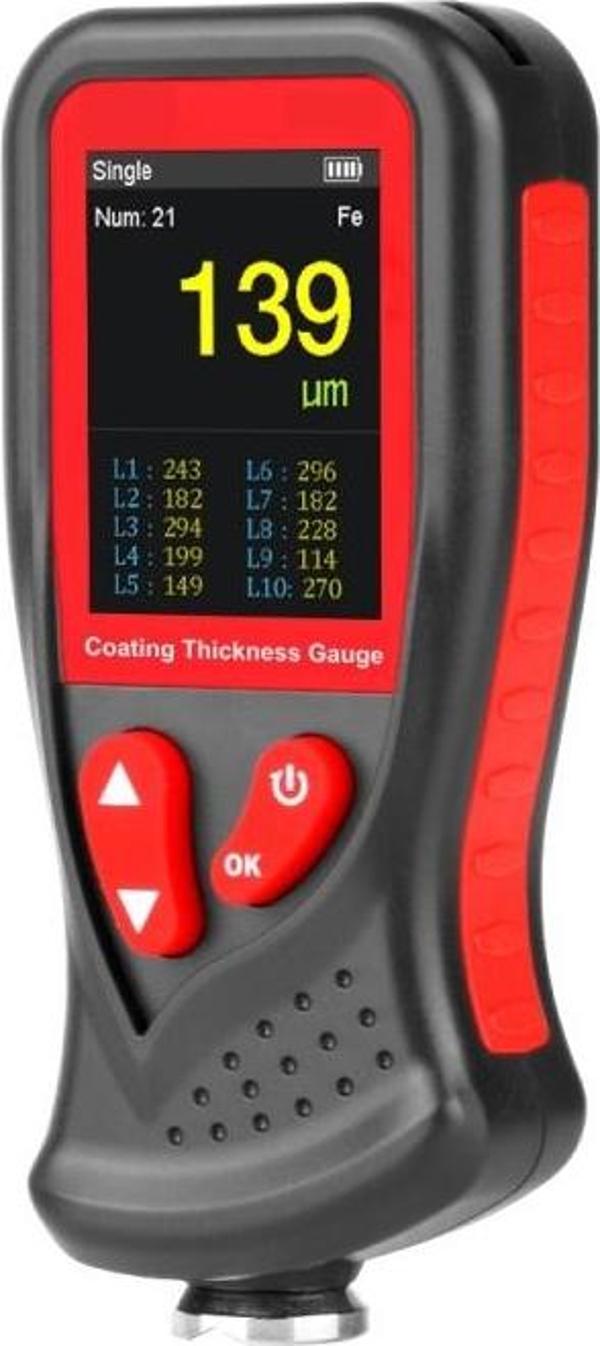 BENETECH GT230 Renkli Ekran Boya Kaplama Kalınlık Ölçer Şarjlı - Image 1