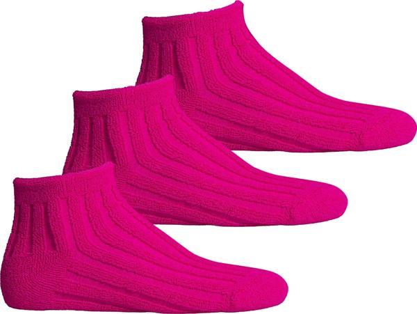 U&ME Kadın Uyku Çorabı 3'lü Set 36-40 Fuşya - Image 1