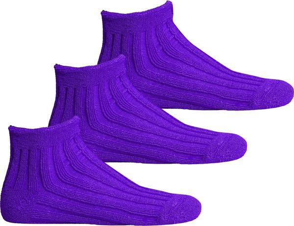U&ME Kadın Uyku Çorabı 3'lü Set 36-40 Mor - Image 1