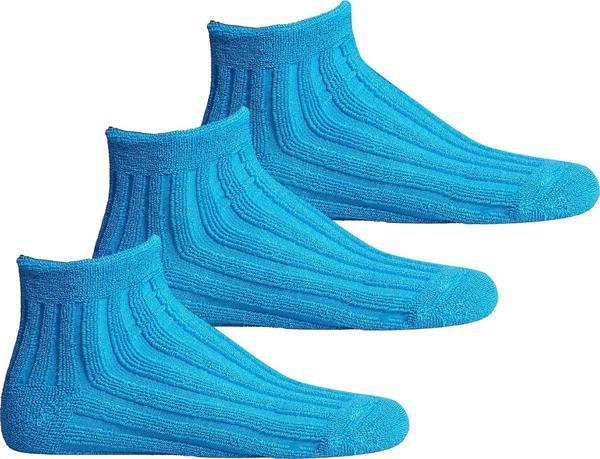 U&ME Kadın Uyku Çorabı 3'lü Set 36-40 Turkuaz Mavi - Image 1