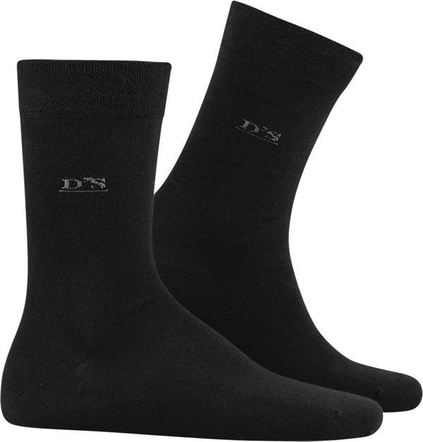 DS Damat Erkek Pamuk Çorap Basic Siyah - Image 1