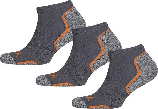 North Ice Fonksiyonel Patik Çorap 3'lü Paket Füme 40-44 - Image 1