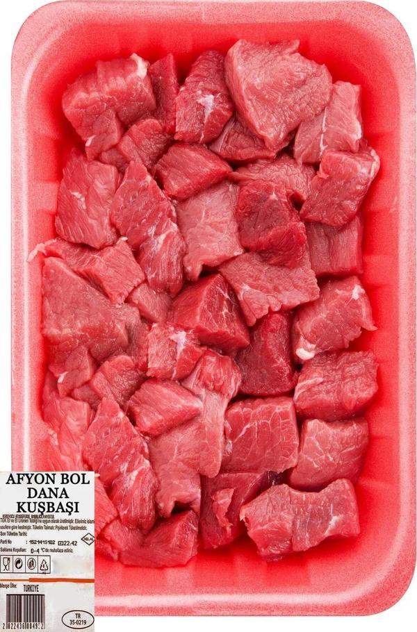 4 Kg Dana Kuşbaşı Hafif Yağlı - Vakumlu & Soğuk & Zincir Ambalajlı Afyonkarahisar'dan - Image 1