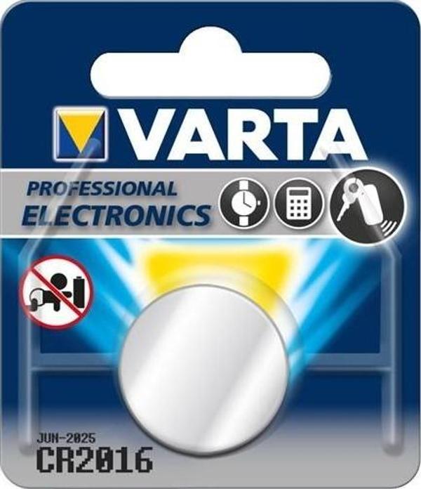 VARTA Lithium 10 Adet CR-2016 3V Lityum Pil - Image 1