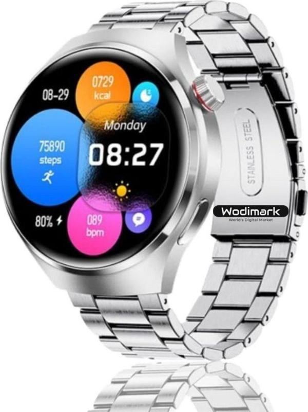 Wodimark Watch 4 Pro Amoled Ekran | Nfc’Li, Sesli Görüşme, Android Ve Ios Uyumlu, Suya Dayanıklı Akıllı Saat - Image 1