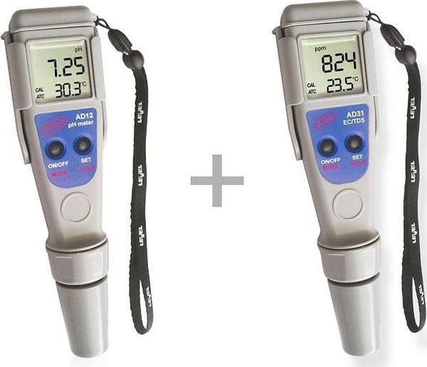 ADWA AD12 Ph Metre ve AD31 TDS EC İletkenlik Ölçer Seti - Image 1