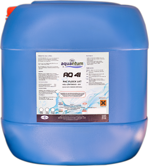 Aquantum 30 Kg Hızlı Çöktürücü Sıvı - Liquid Flocculant-ToptancıyızBiz - Image 1