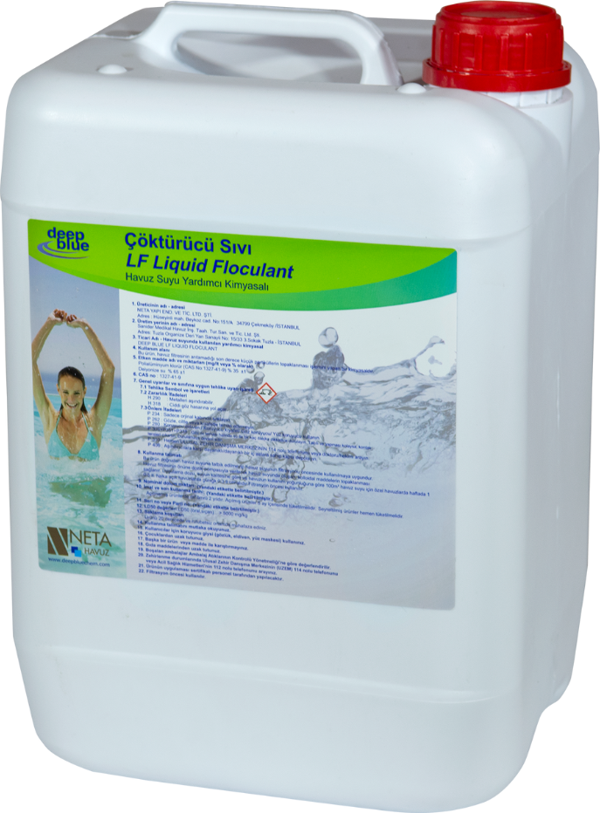 Deep Blue 10 Kg Floc AS 201 PAC Bazlı Sıvı Çöktürücü - Liquid Flocculant - Image 1