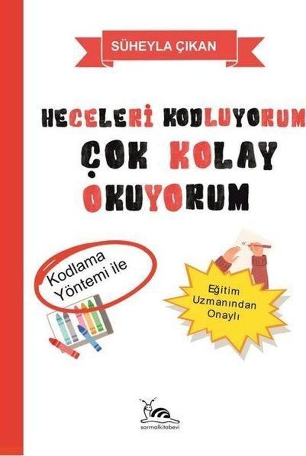 Heceleri Kodluyorum Çok Kolay Okuyorum - Kodlama Yöntemi İle - Sarmal Kitabevi - Image 1