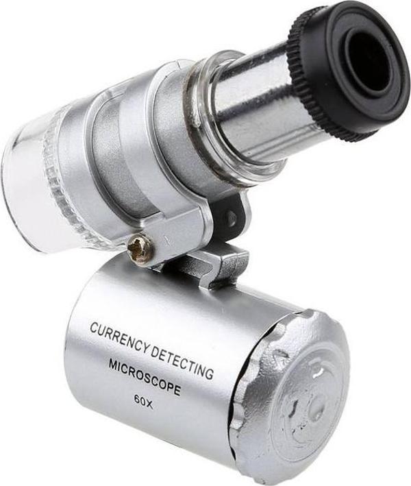 AEK-Tech Ledli Mini Büyüteç 60X - Image 1